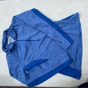 Columbia Men's Blue Quarter-Zip Sweater